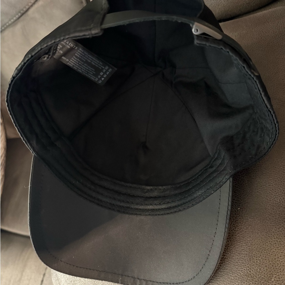AllSaints Black baseball cap new - Picture 5 of 6